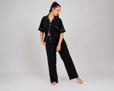 Pijama Clásica Deluxe negro