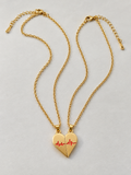 Cadena compartir corazon