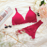 Brasier rojo cereza santolina