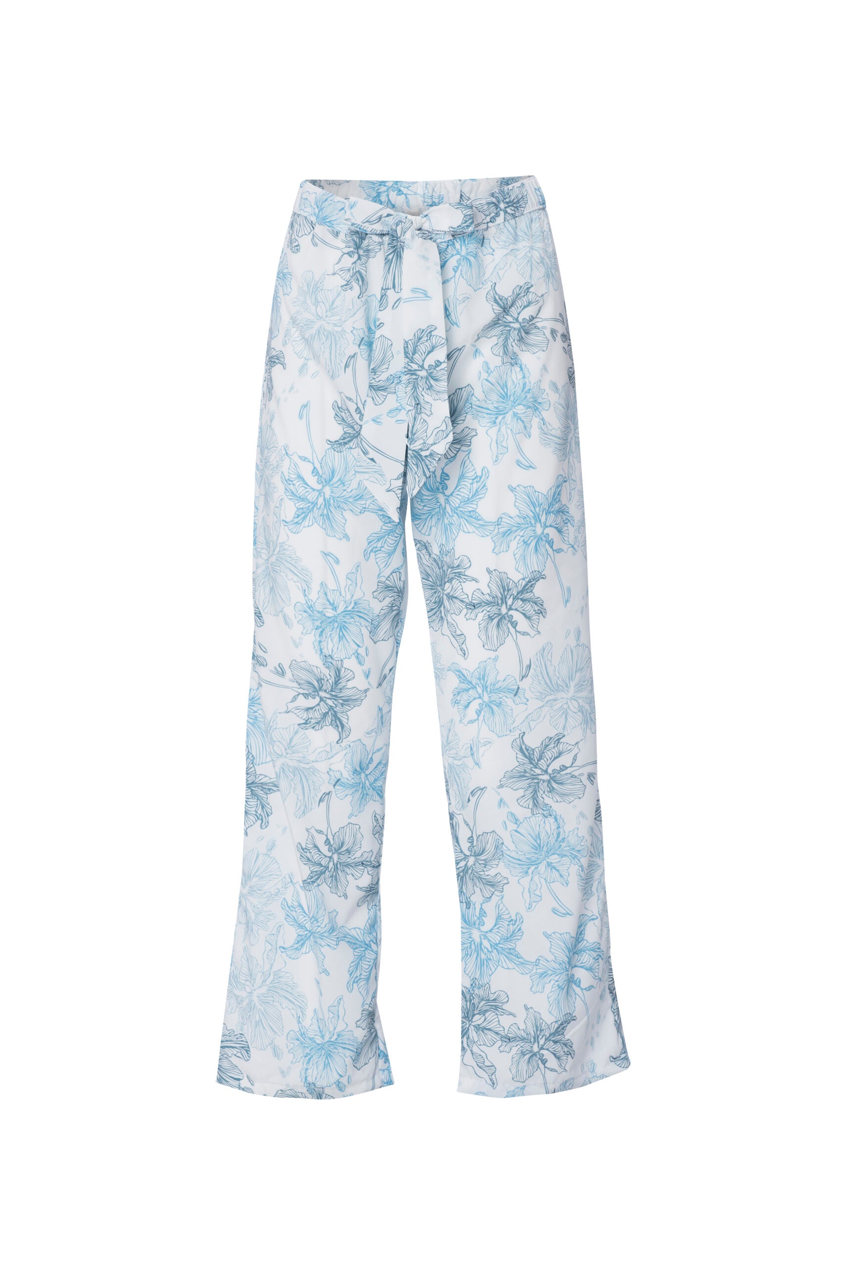 Conjunto pantalon y camiseta azul santolina-9872