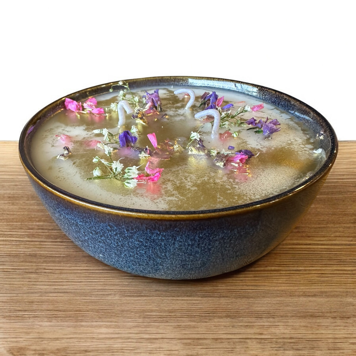 Vela bowl azul
