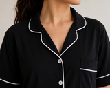 Pijama Clásica Deluxe negro