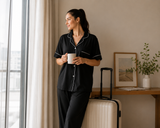 Pijama Clásica Deluxe negro