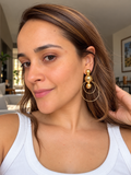 Aretes Golden Circles