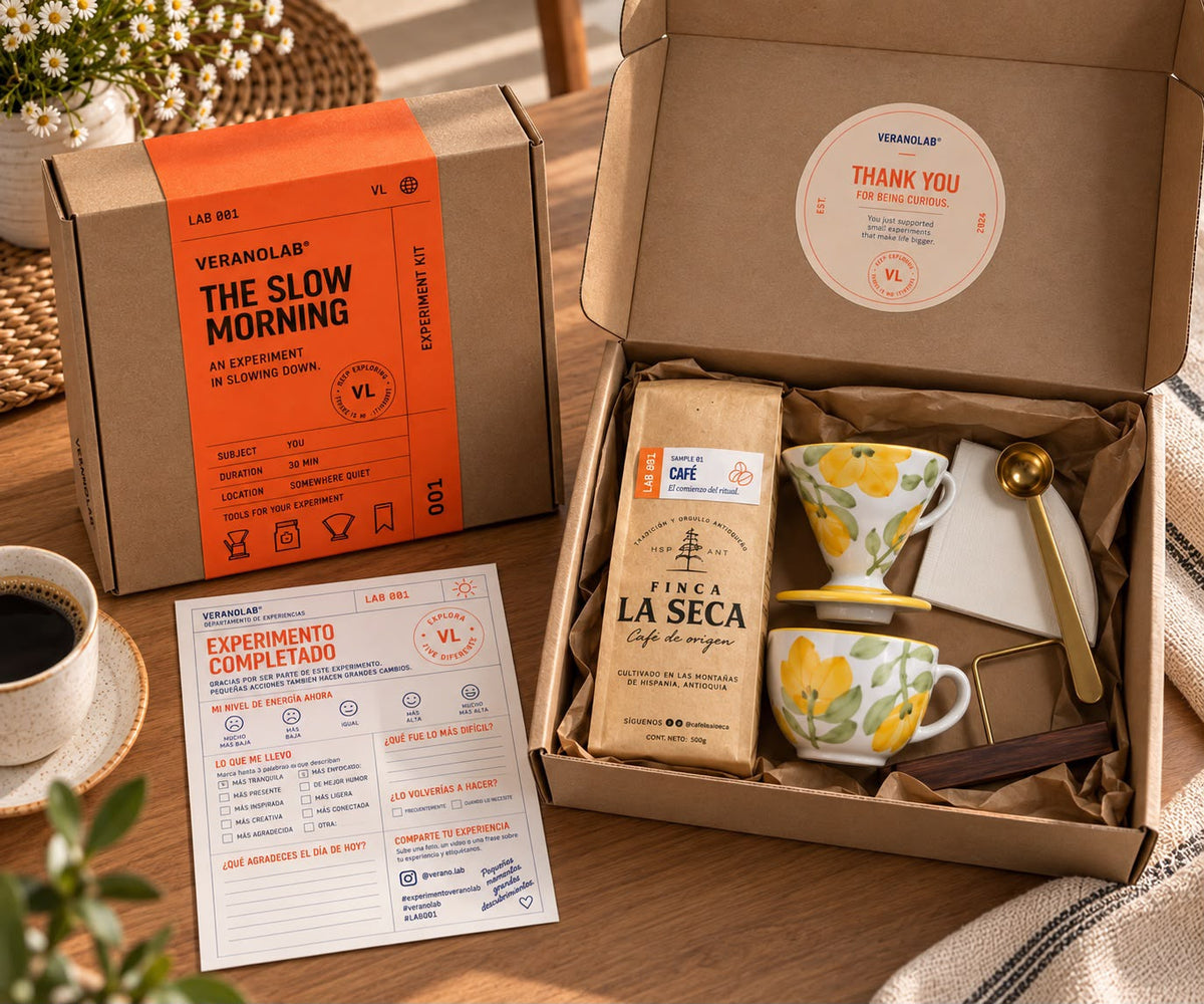 LAB 001 — THE SLOW MORNING | Kit de experiencia