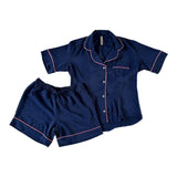 Pijama conjunto azul oscuro